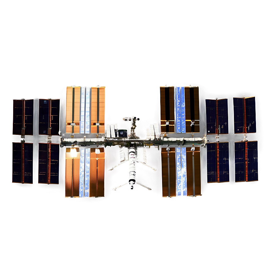 3d Render Of Iss In Space Png Nod