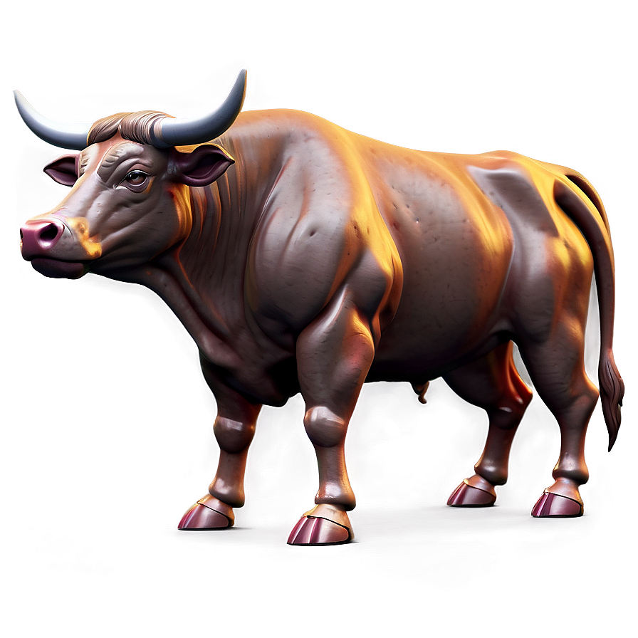 3d Rendered Bull Png Vsp