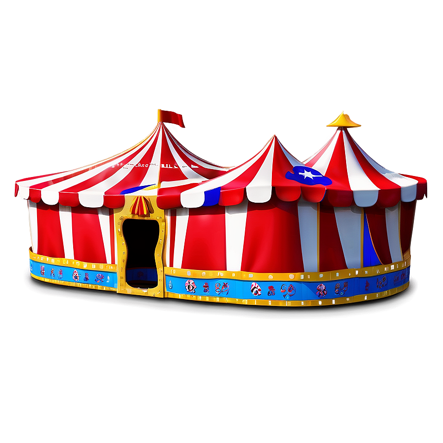 3d Rendered Circus Tent Png 06132024