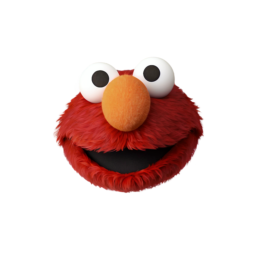 3d Rendered Elmo Face Png 06212024