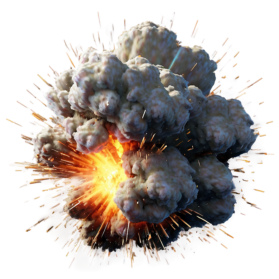3d Rendered Explosion Effect Png 39