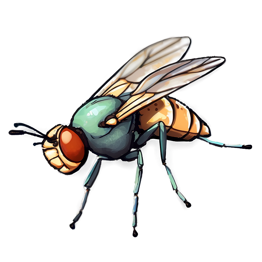 3d Rendered Fly Png Oce