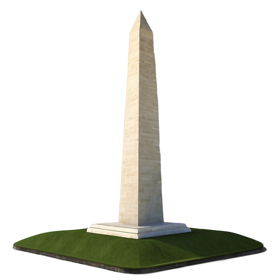 3d Rendered Washington Monument Png Fjl