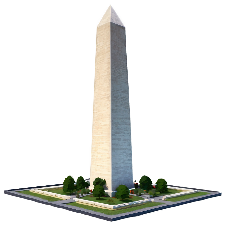 3d Rendered Washington Monument Png Kea