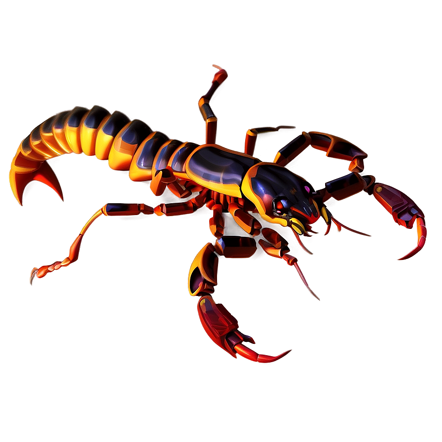 3d Scorpion Model Png Xls