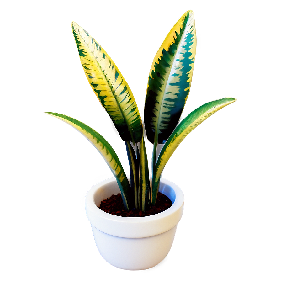 3d Snake Plant Png 06122024