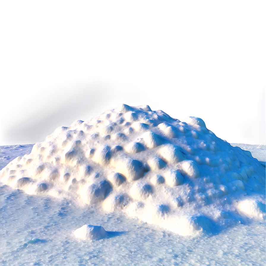 3d Snow Pile Png 06212024