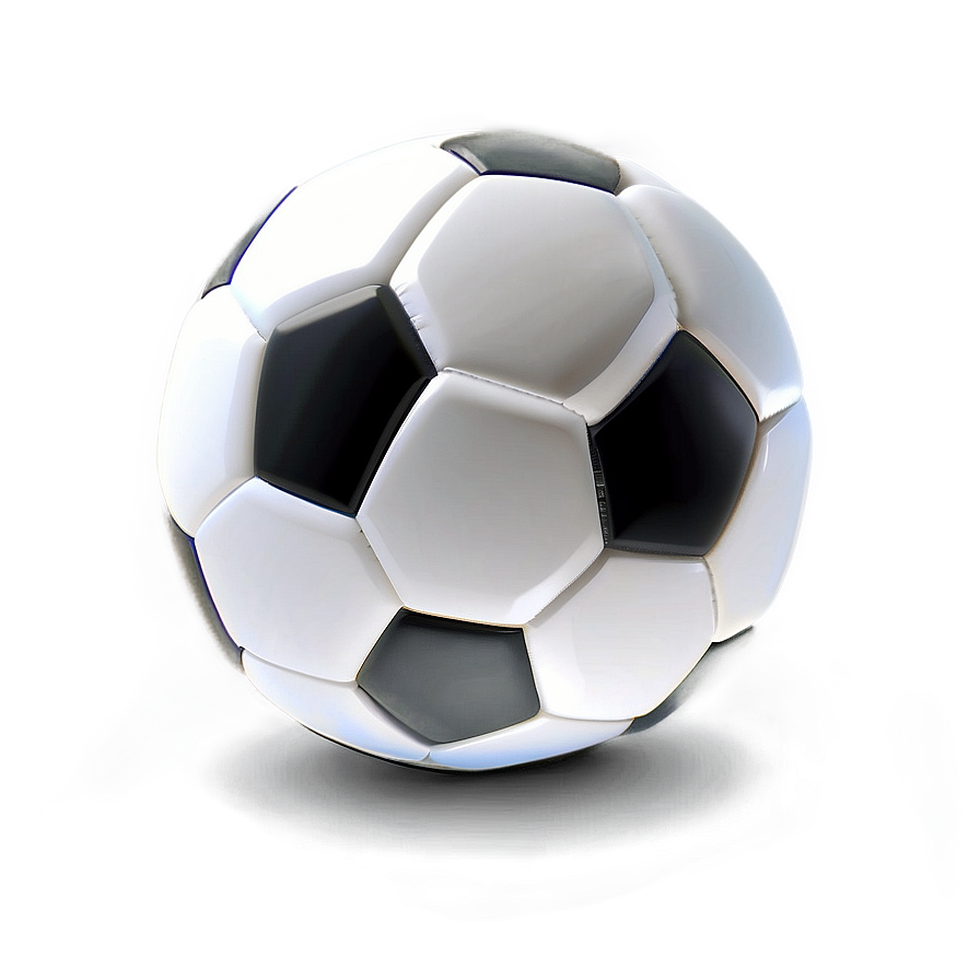 3d Soccer Ball Png Kpu21