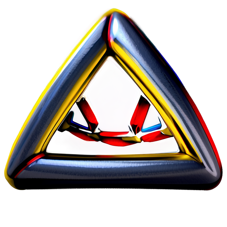 3d Triangle Design Png Rte41