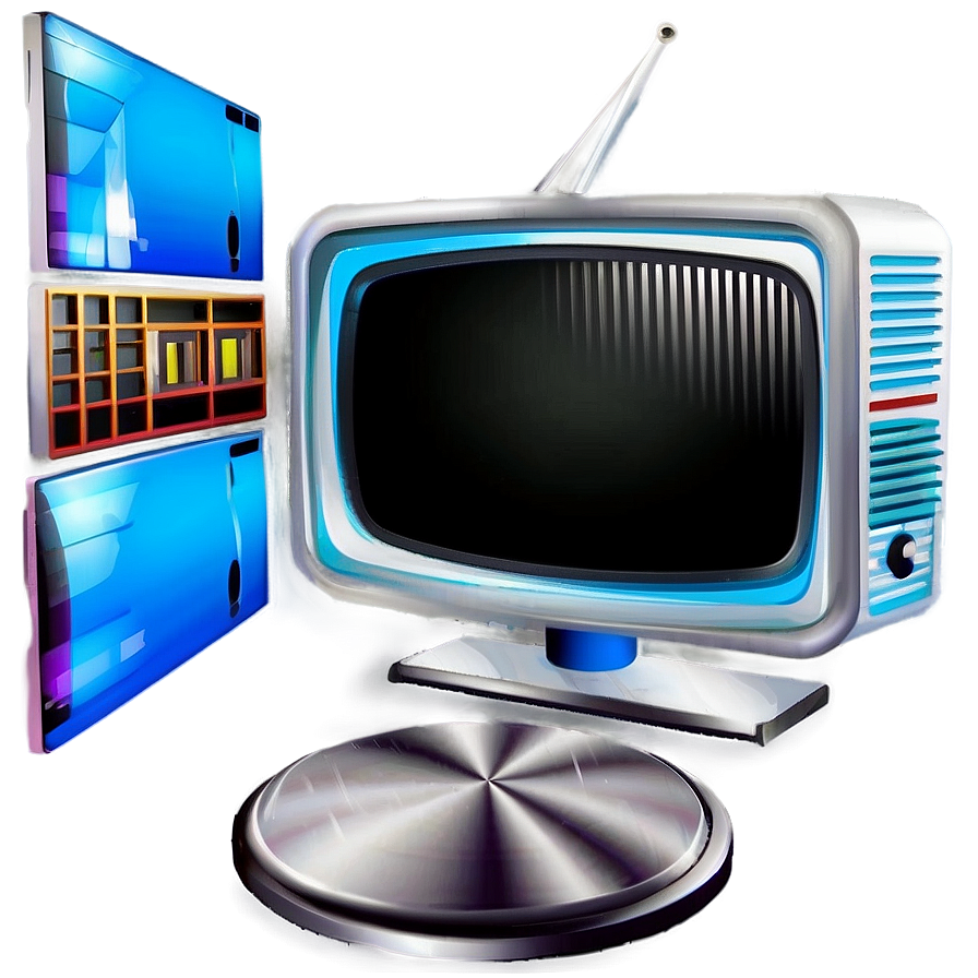 3d Tv Icon Png 10