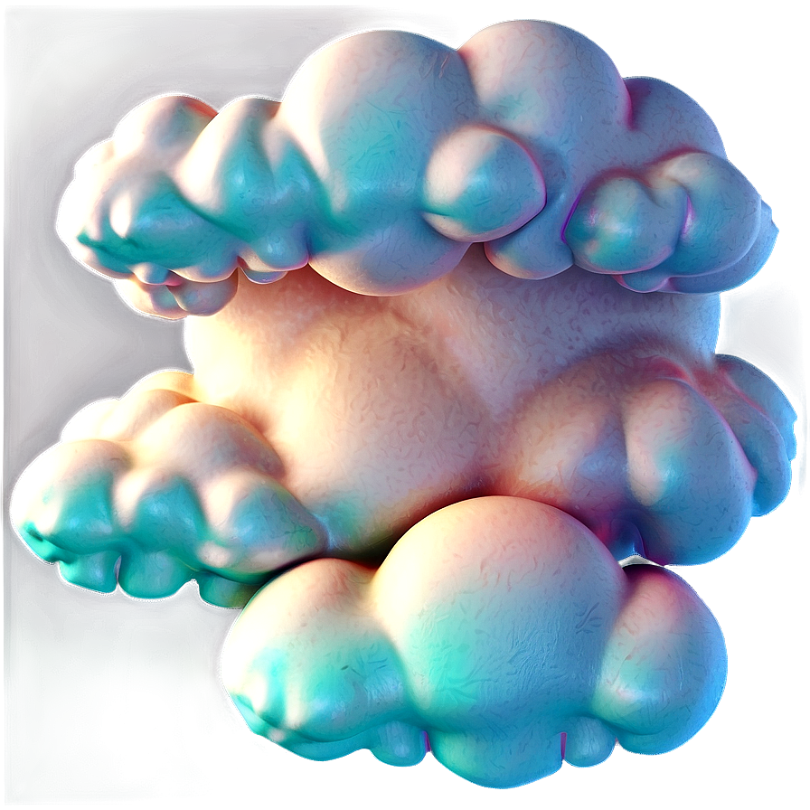 3d White Cloud Png 06122024