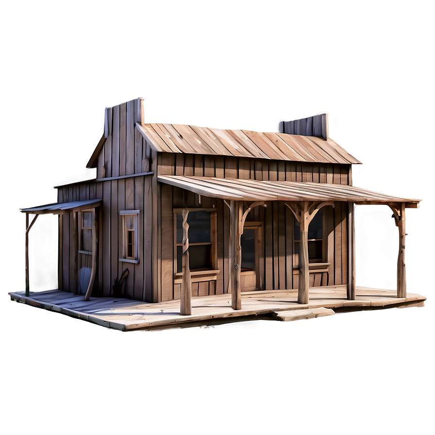 3d Wild West Town Png 78