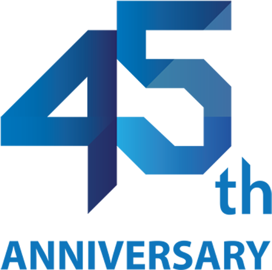 45th Anniversary Logo Design