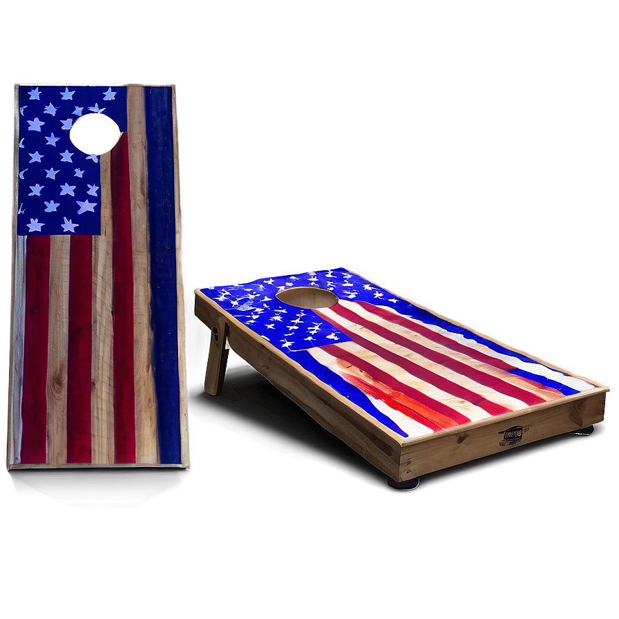 4th Of July Cornhole Game Png Hpi