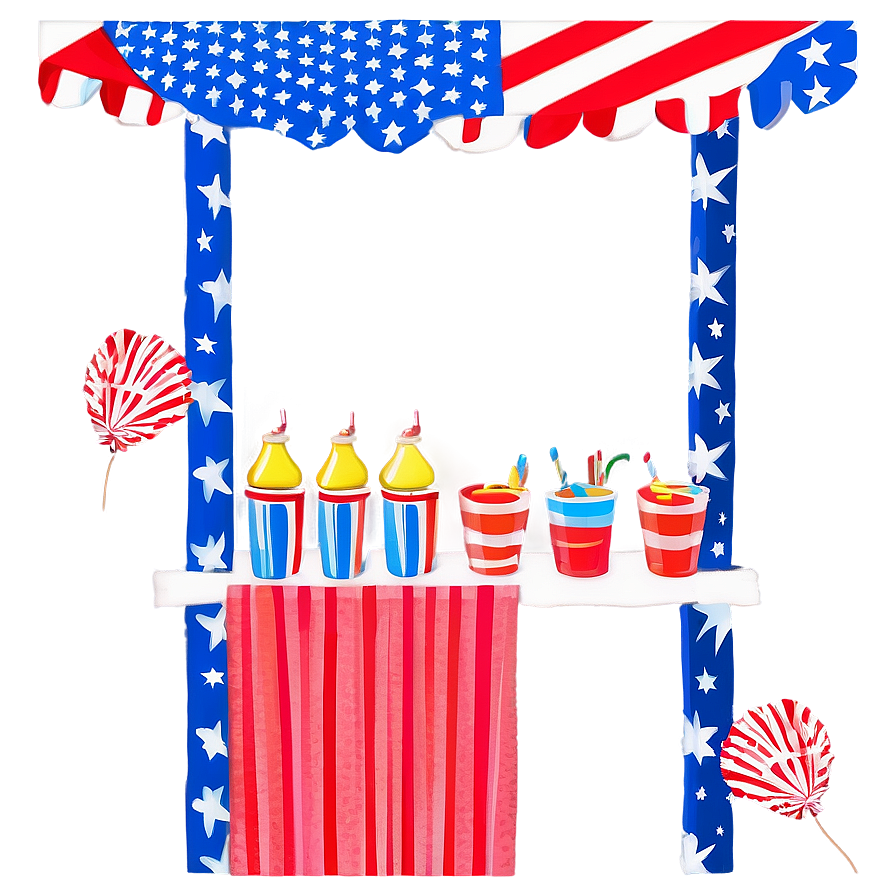 4th Of July Lemonade Stand Png 05212024