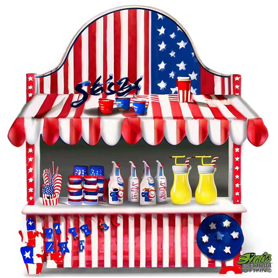 4th Of July Lemonade Stand Png 05212024