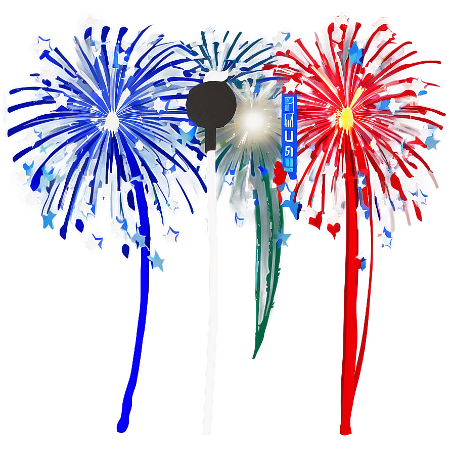 4th Of July Sparklers Png Cbo