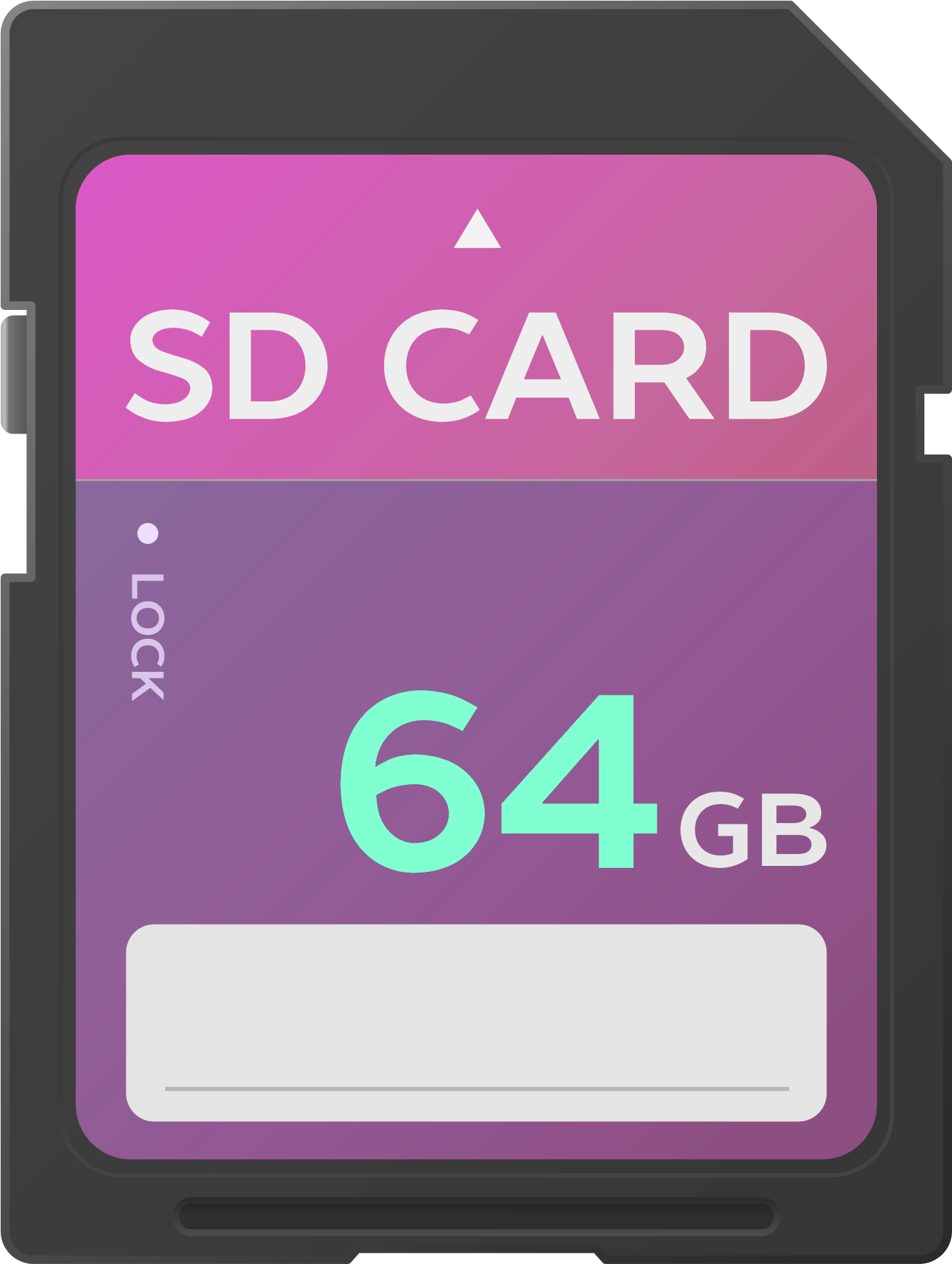 64 G B S D Card Graphic