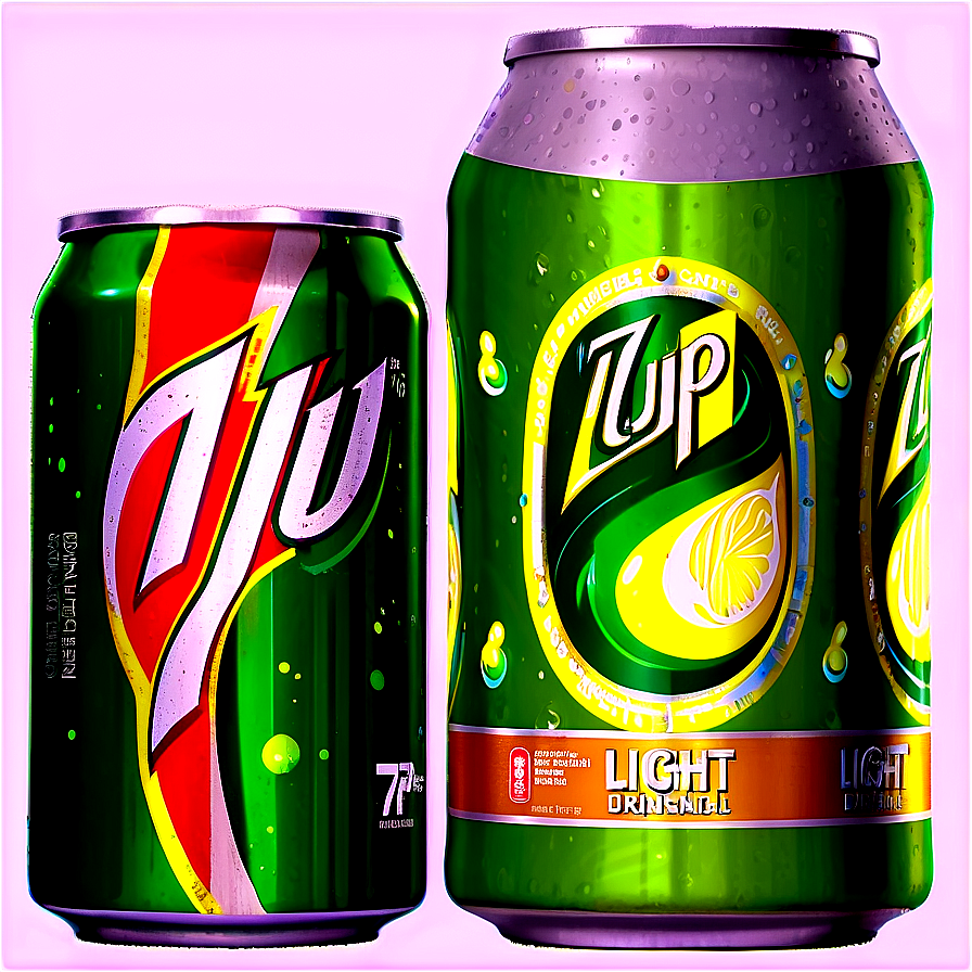 7 Up Light Drink Png Pkw