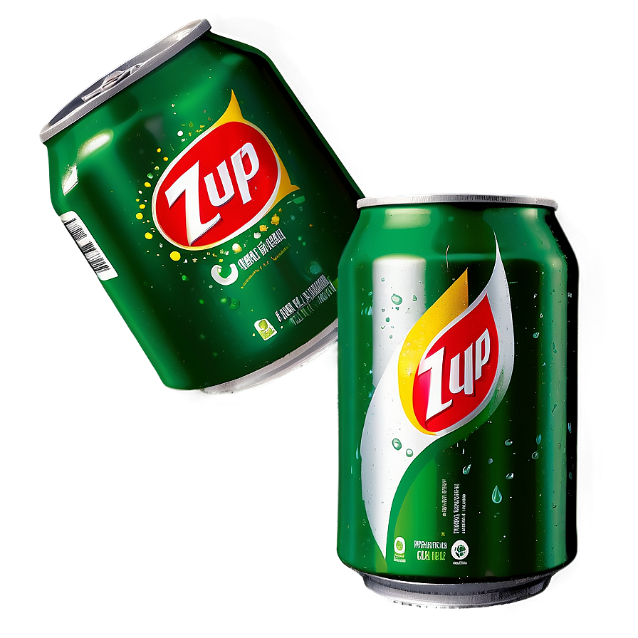 7 Up Soft Drink Illustration Png 85