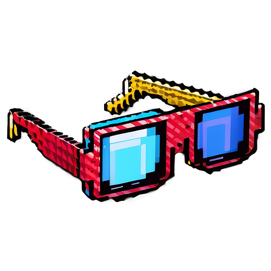 8-bit Sunglasses Png 06132024