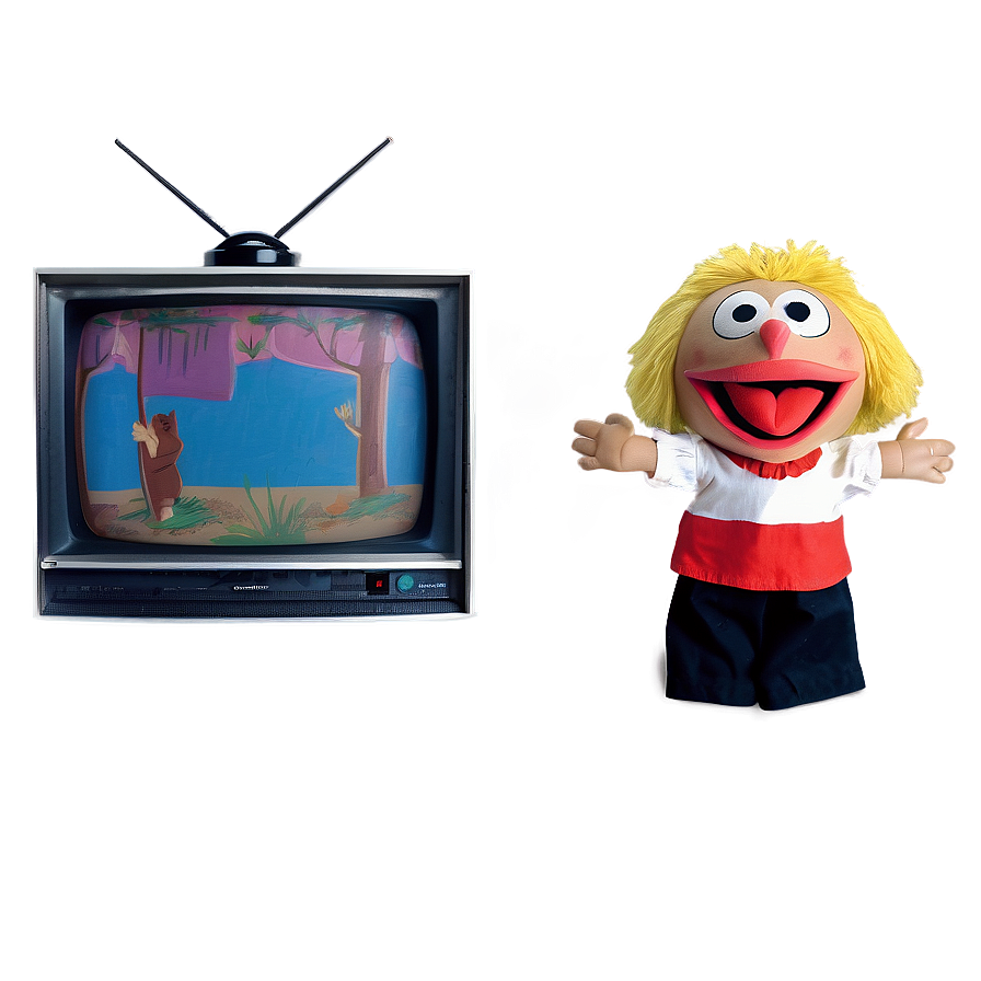 80s Tv Puppet Shows Png Vdx