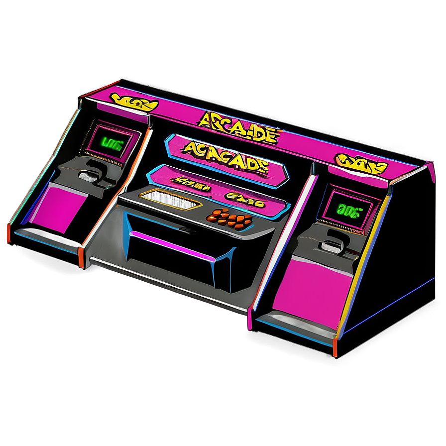 90s Arcade Games Png 12