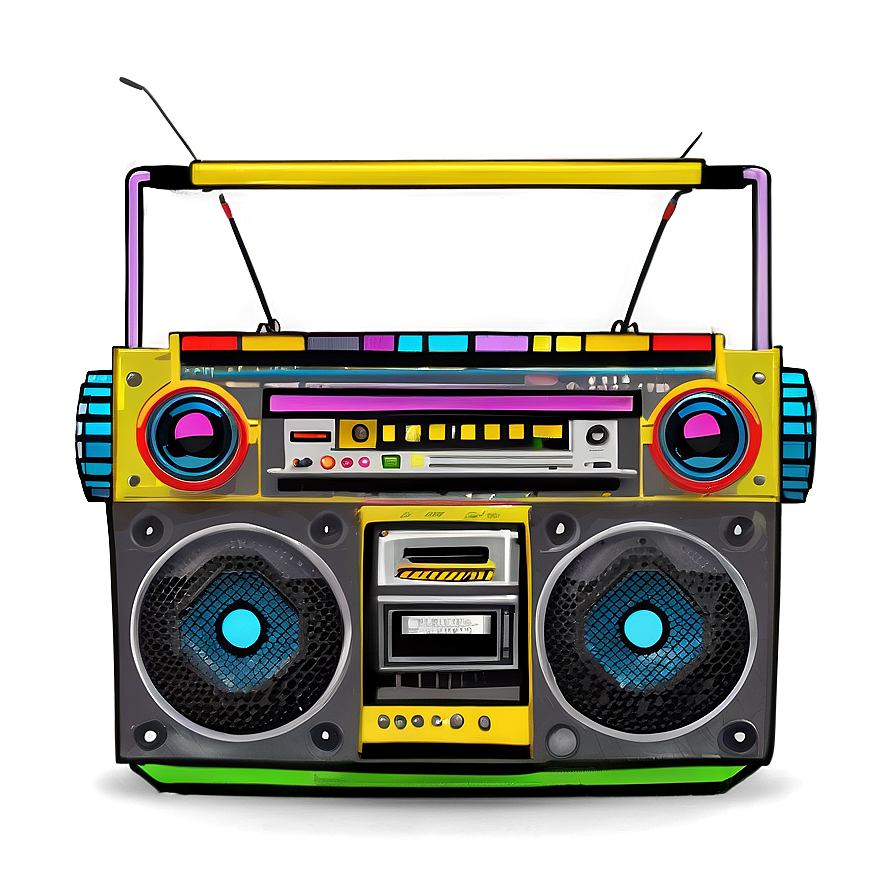 90s Boombox Png 83