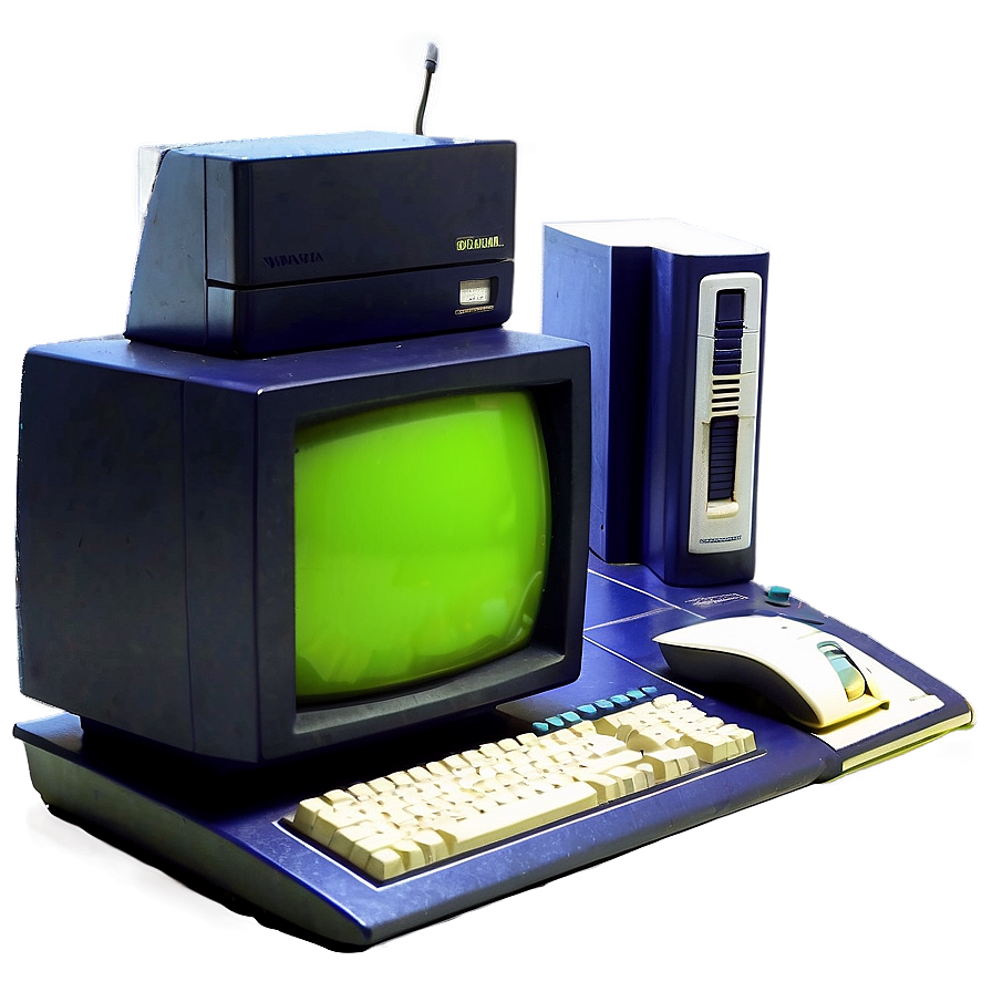 90s Home Office Computer Png Doj