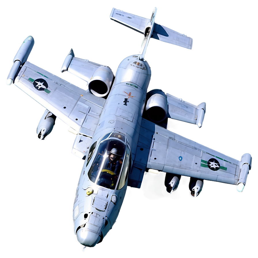 A-10 Warthog Gunship Plane Png Fok