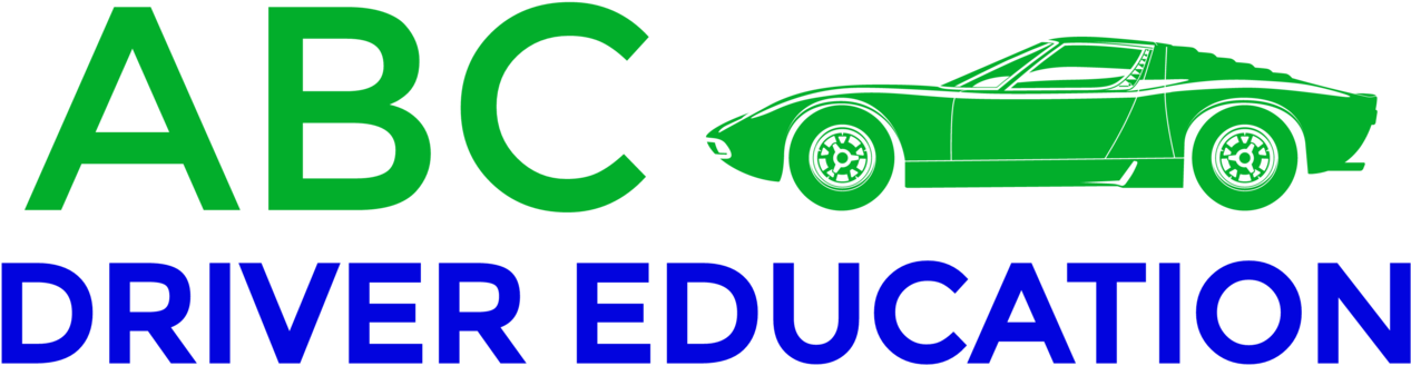 A B C Driver Education Sports Car Logo