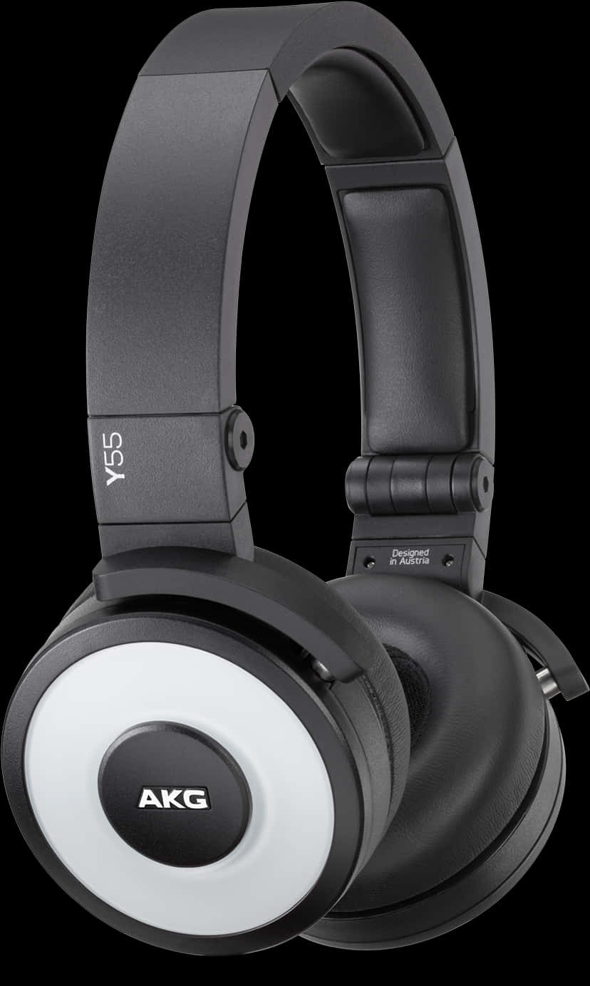 A K G Y55 Black Headphones