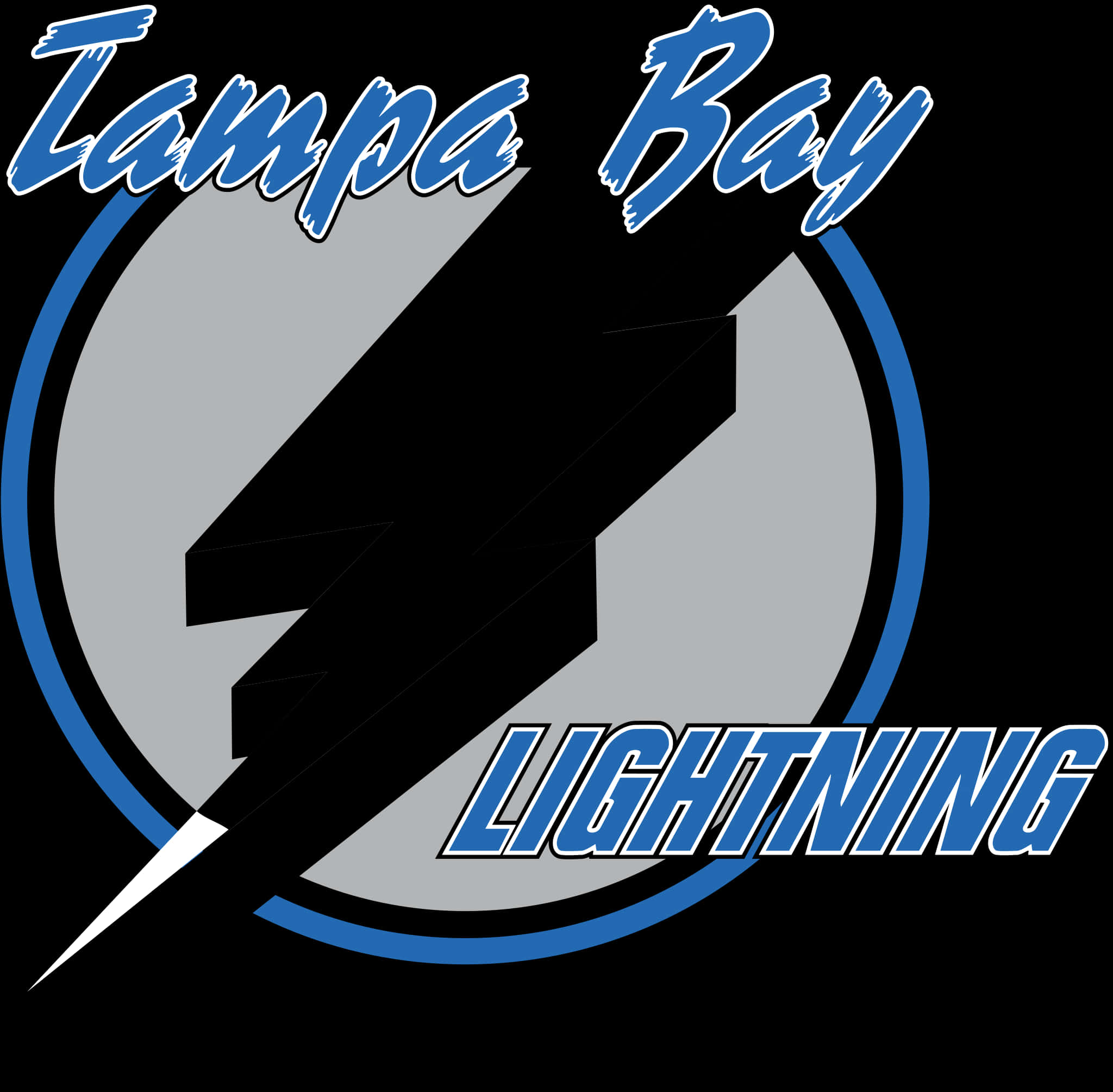 A Logo With A Lightning Bolt In A Circle