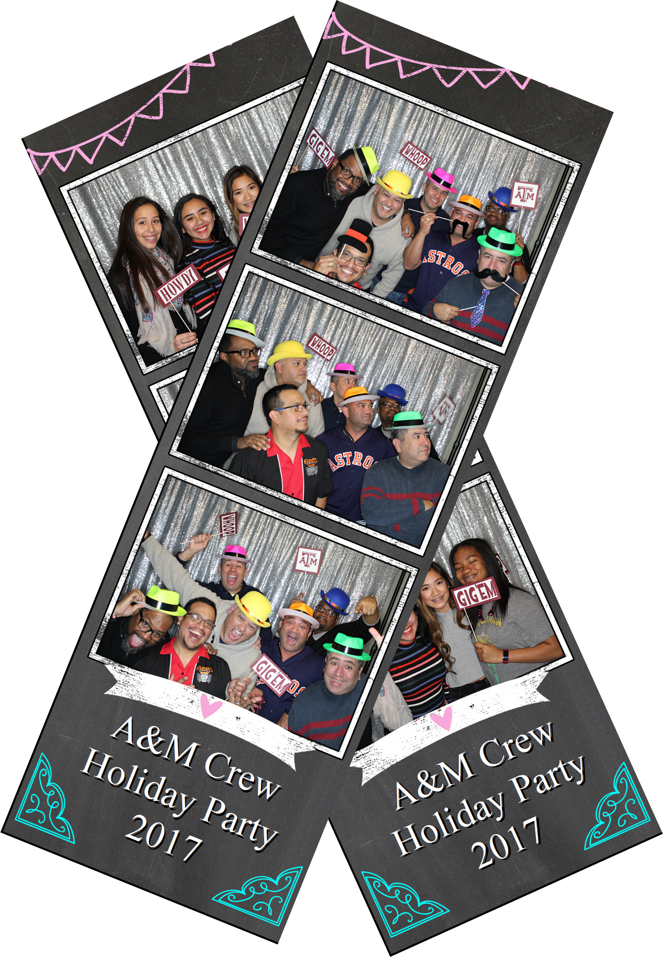 A& M Crew Holiday Party2017 Photobooth