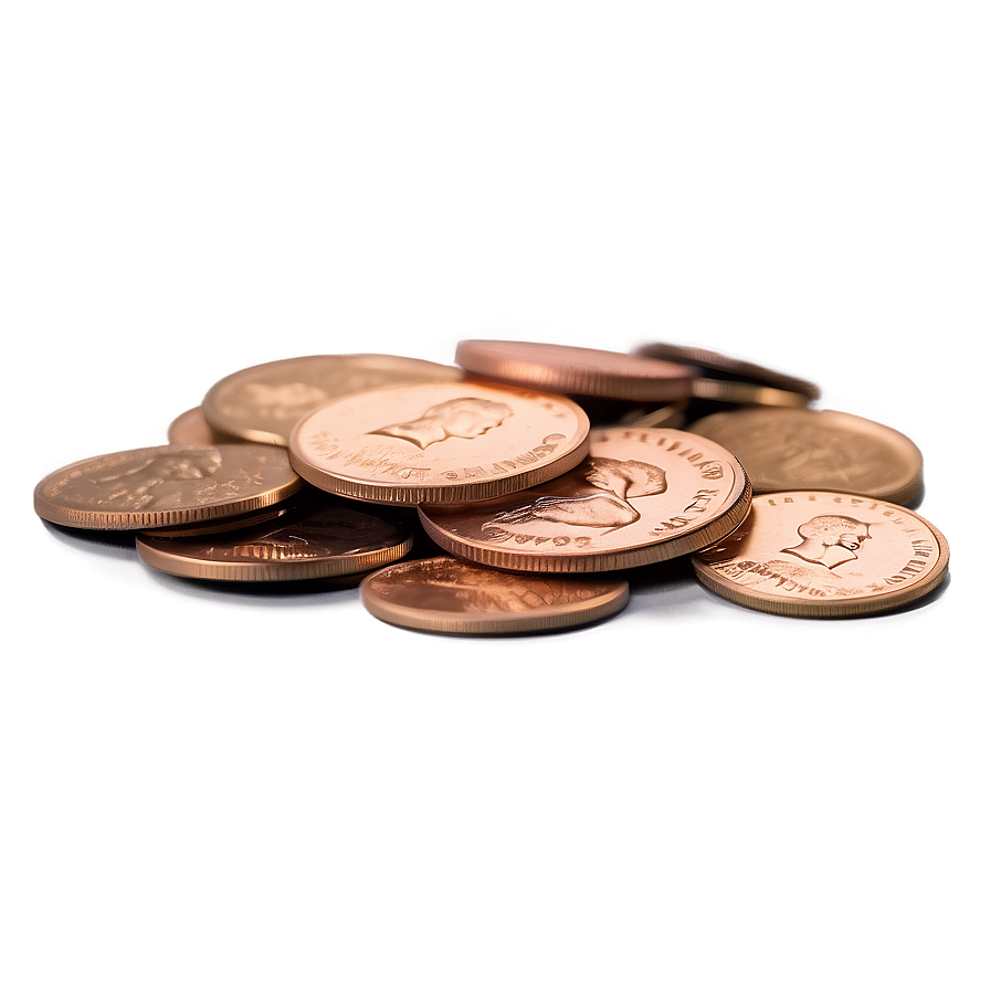 A Pile Of Pennies Png Pko