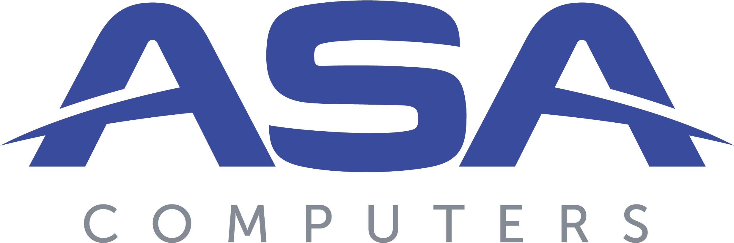 A S A Computers Logo