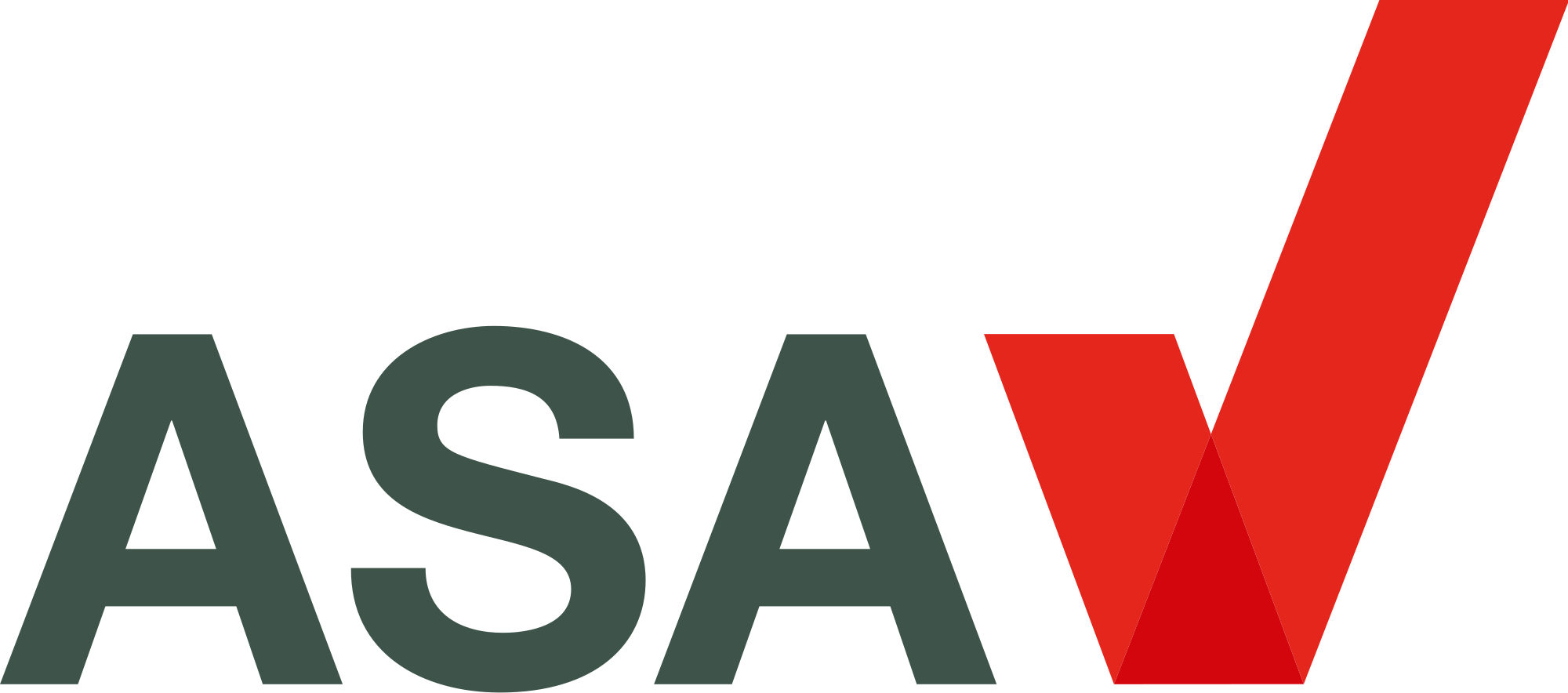 A S A Logo Red Arrow