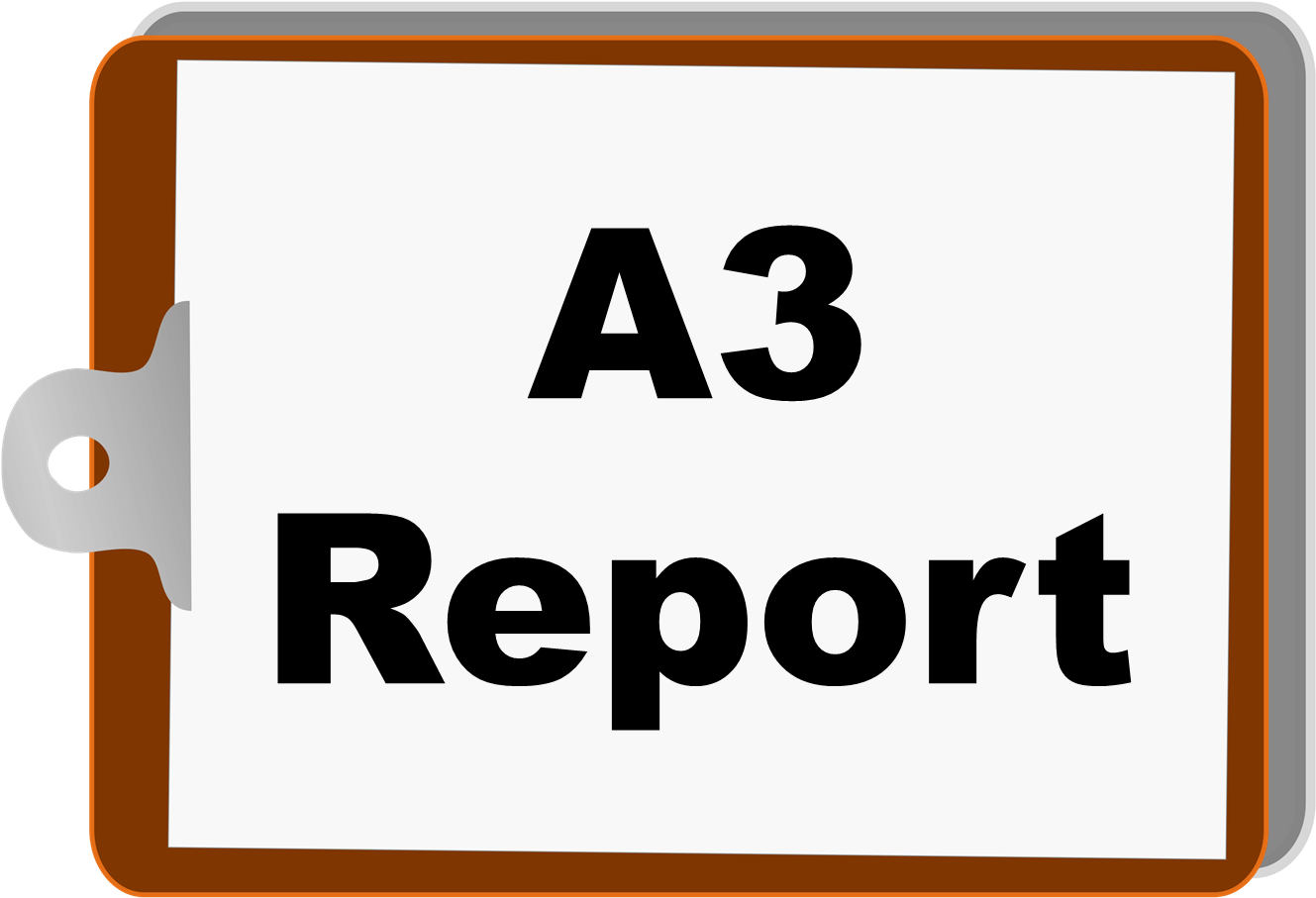 A3 Report Clipboard