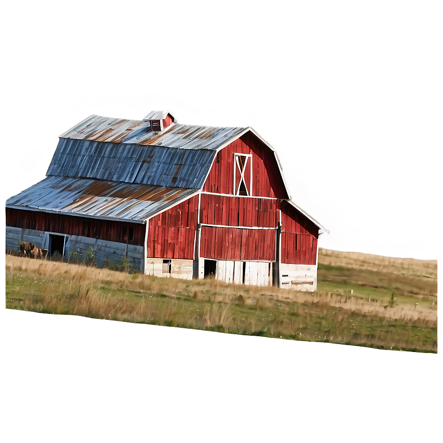 Abandoned Barn Scene Png 06122024