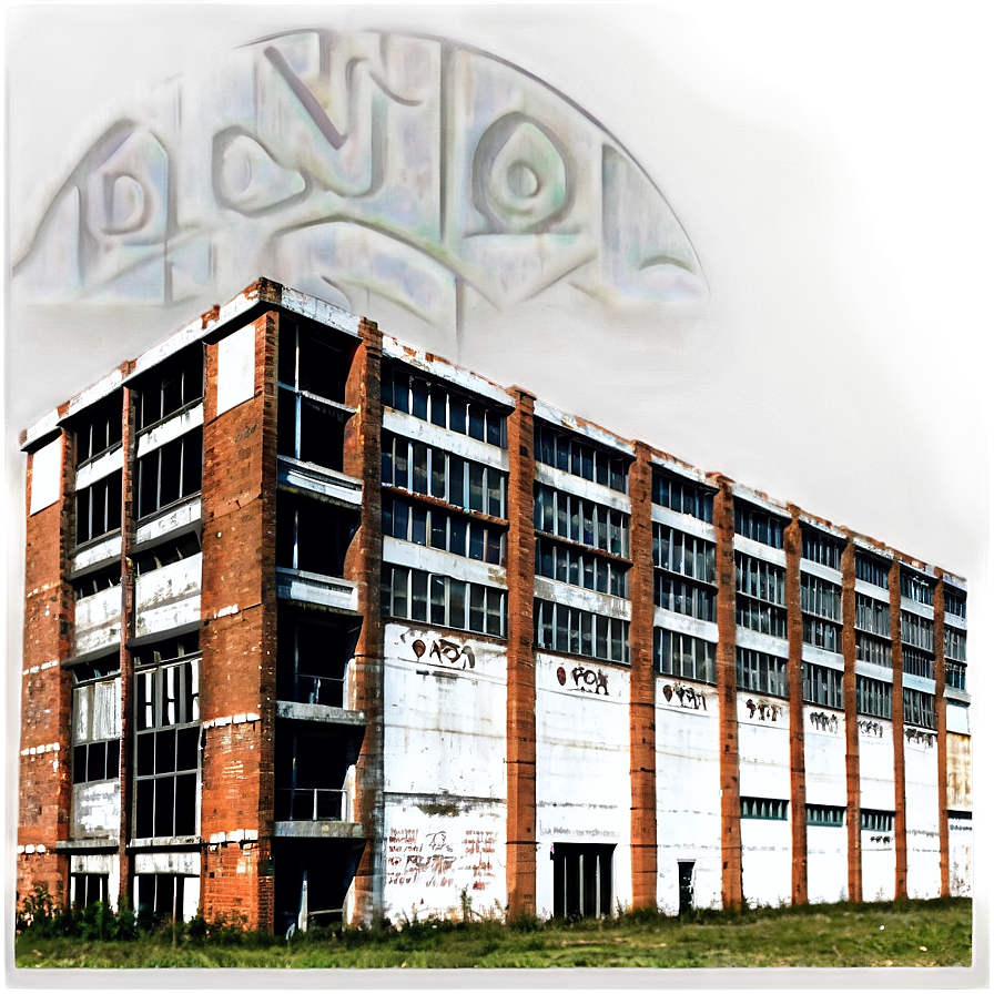 Abandoned Industrial Building Png 62