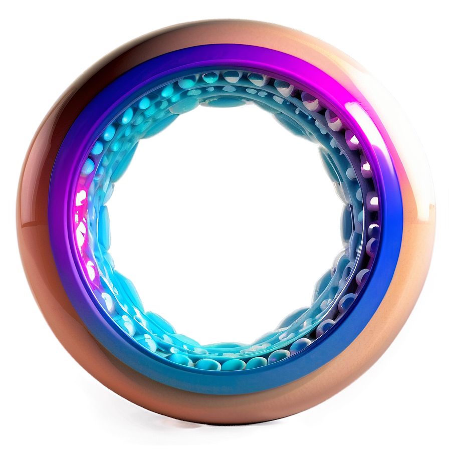 Abstract 3d Circle Design Png 95