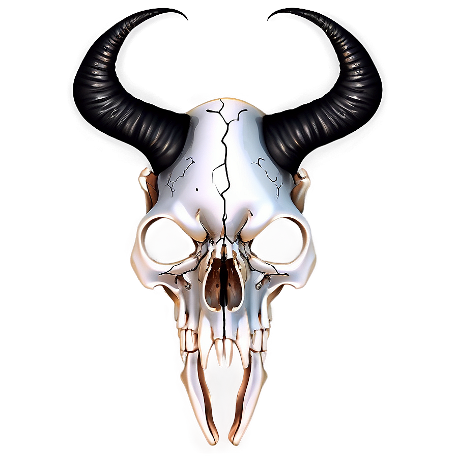 Abstract Animal Skull Design Png Wam31