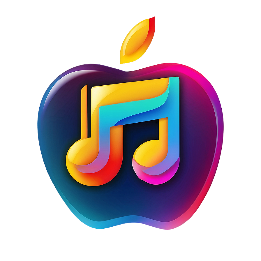 Abstract Apple Music Logo Png 05252024