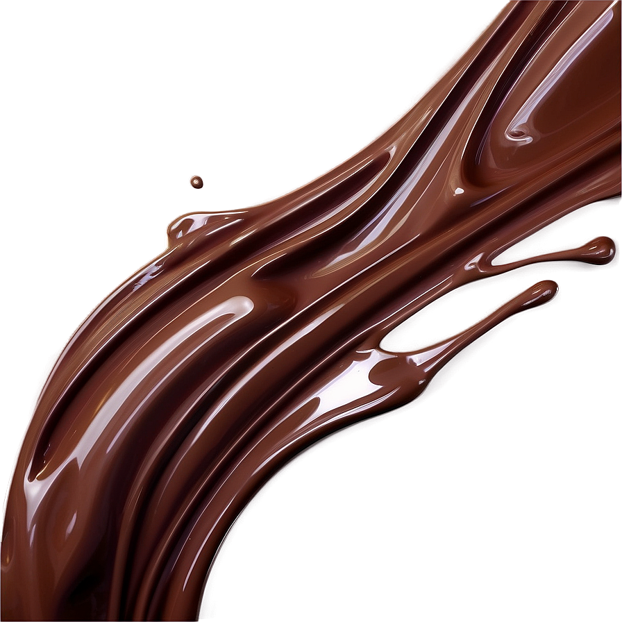 Abstract Art Chocolate Splash Png 06262024