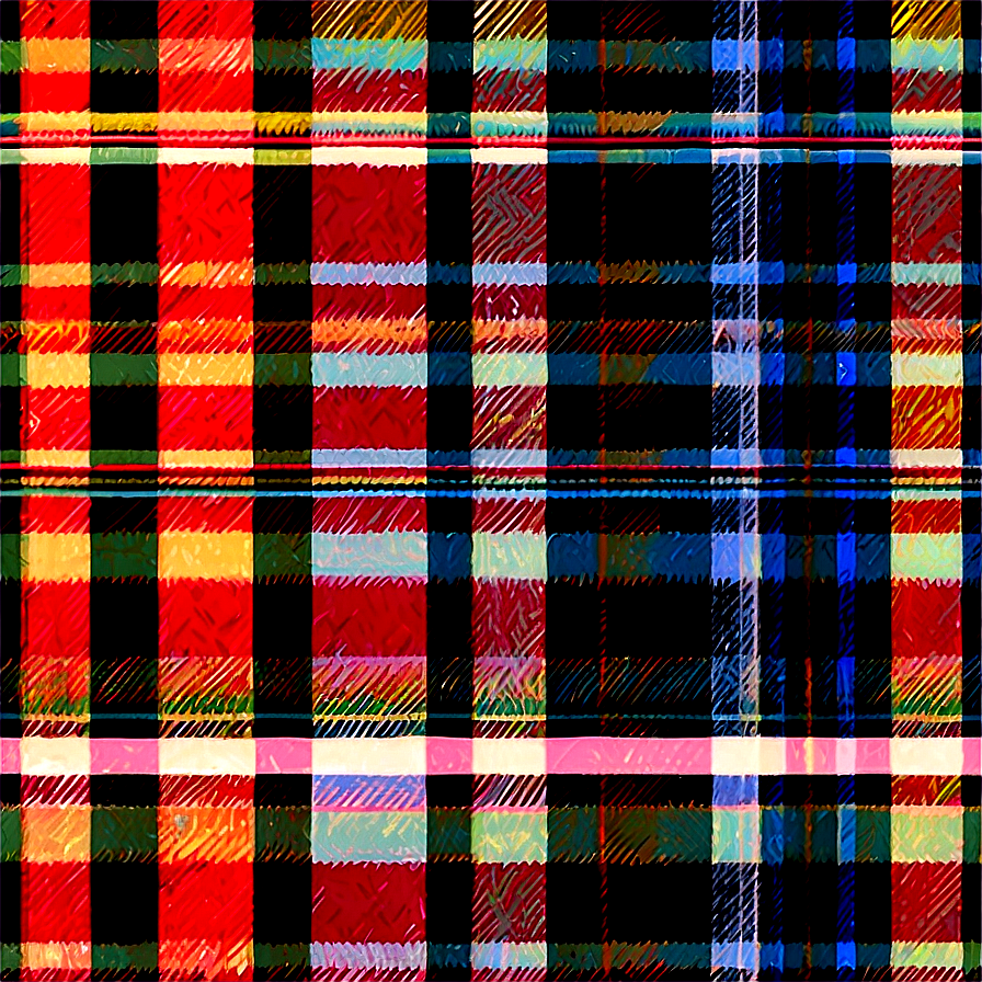 Abstract Art Plaid Png Hbs5