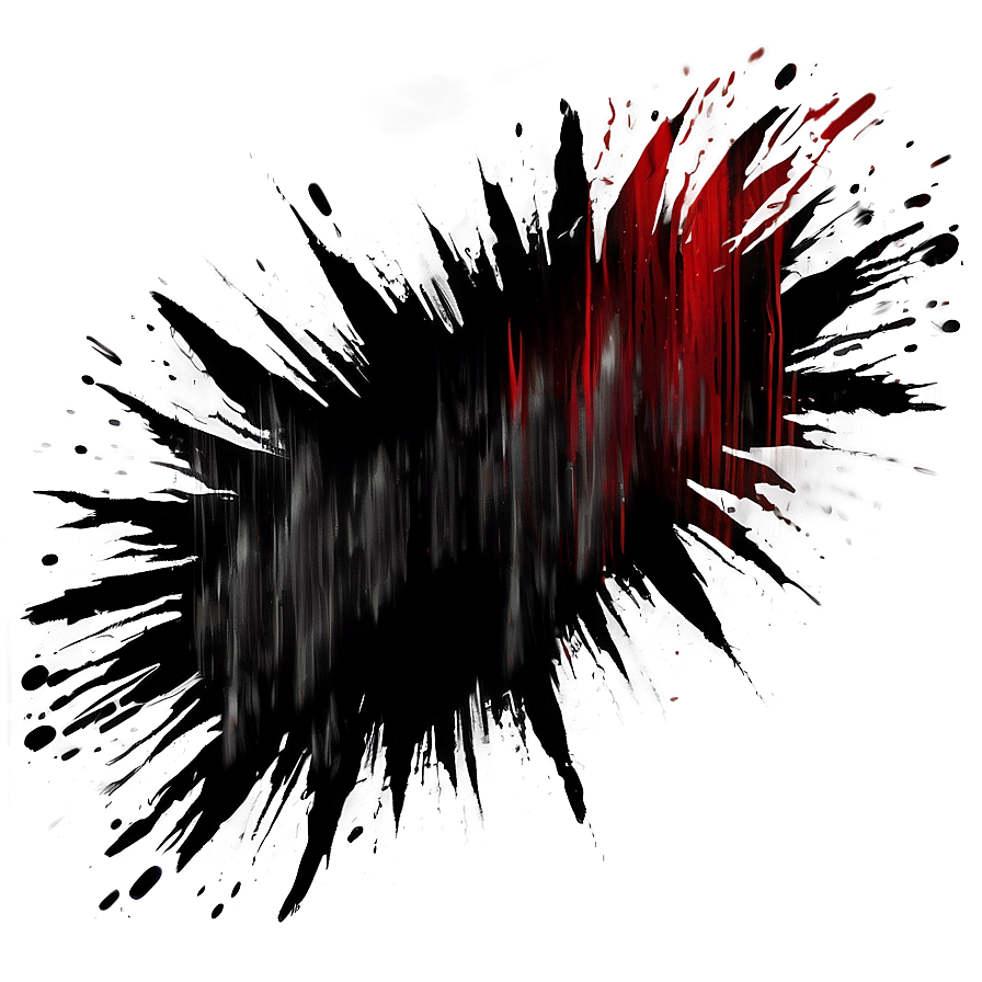 Abstract Black Blur Art Png 88