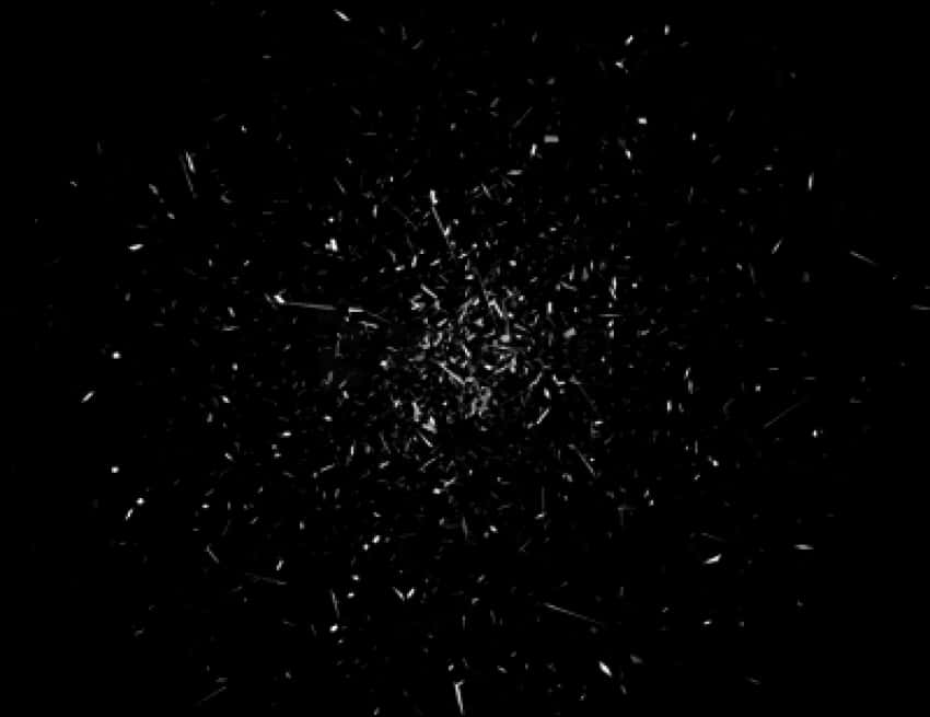 Abstract_ Black_ Crack_ Explosion