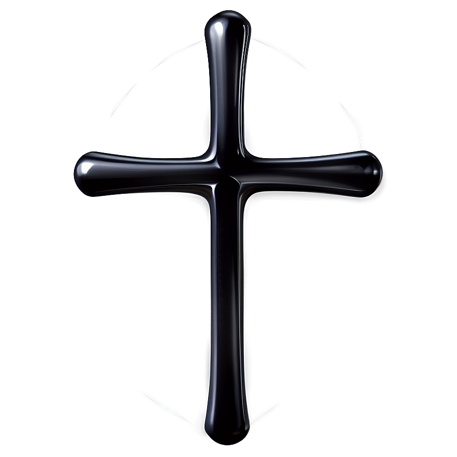 Abstract Black Cross Png Omv21