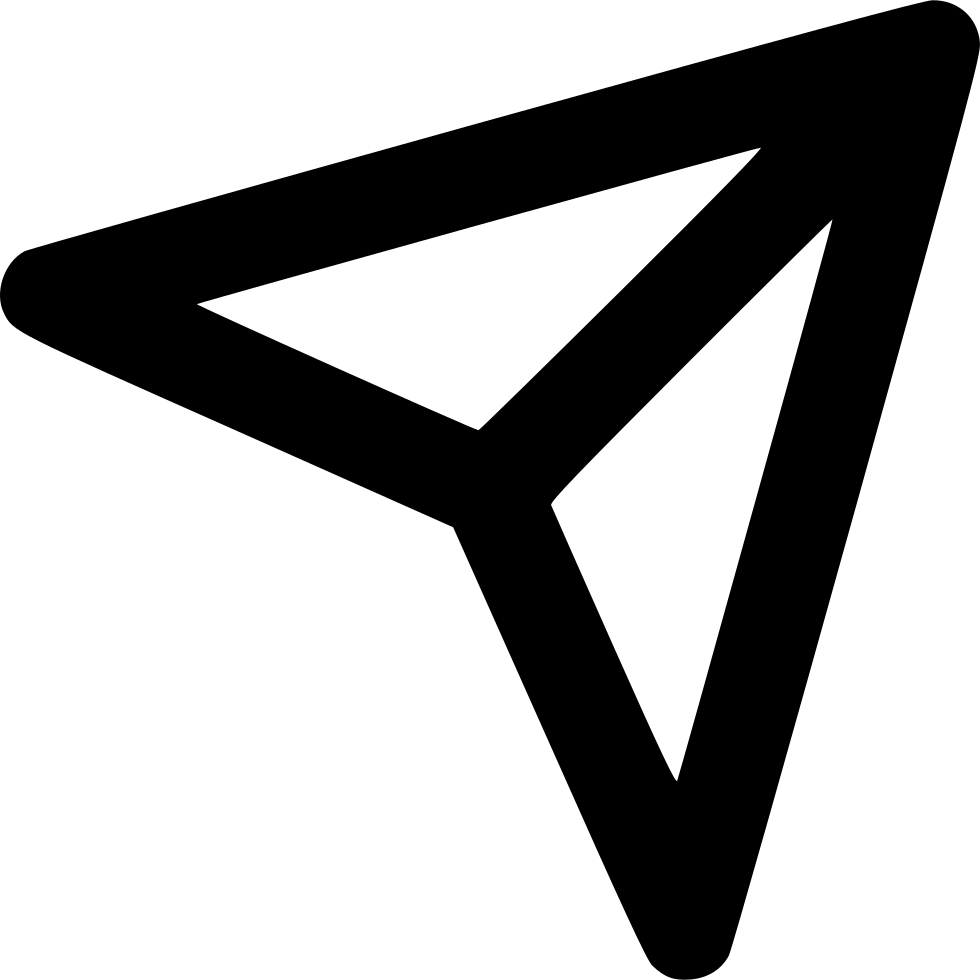 Abstract Black Triangle Graphic