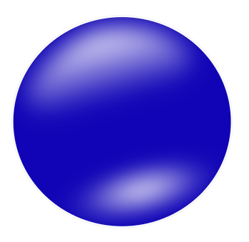 Abstract Blue Circle Gradient